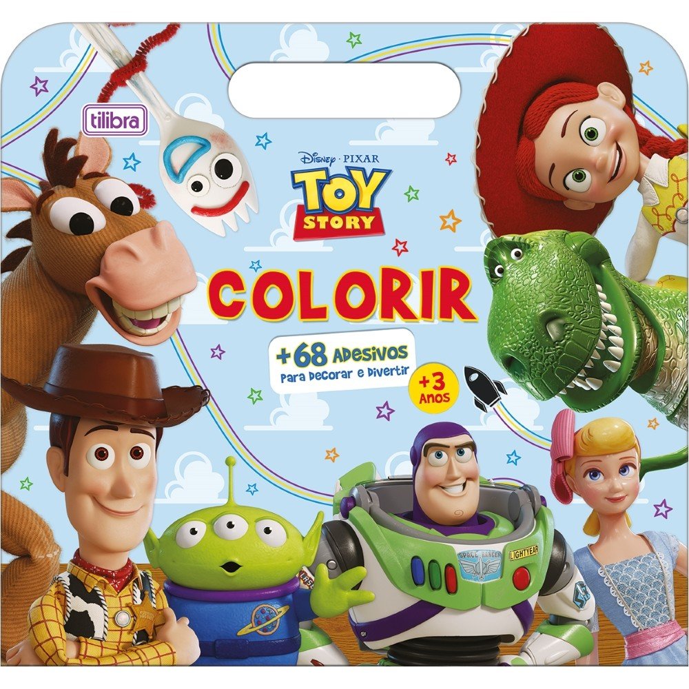 Cartilha De Atividades Toy Story Tilibra Welban