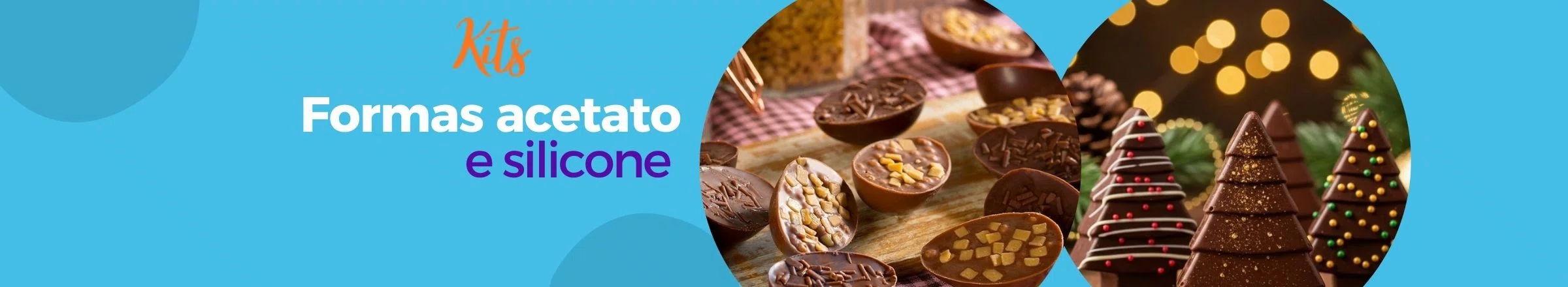 Kits Formas de Acetato e Silicone