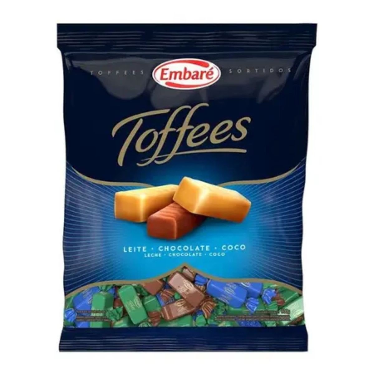 Bala Toffee Embare Sortida 600g - Welban