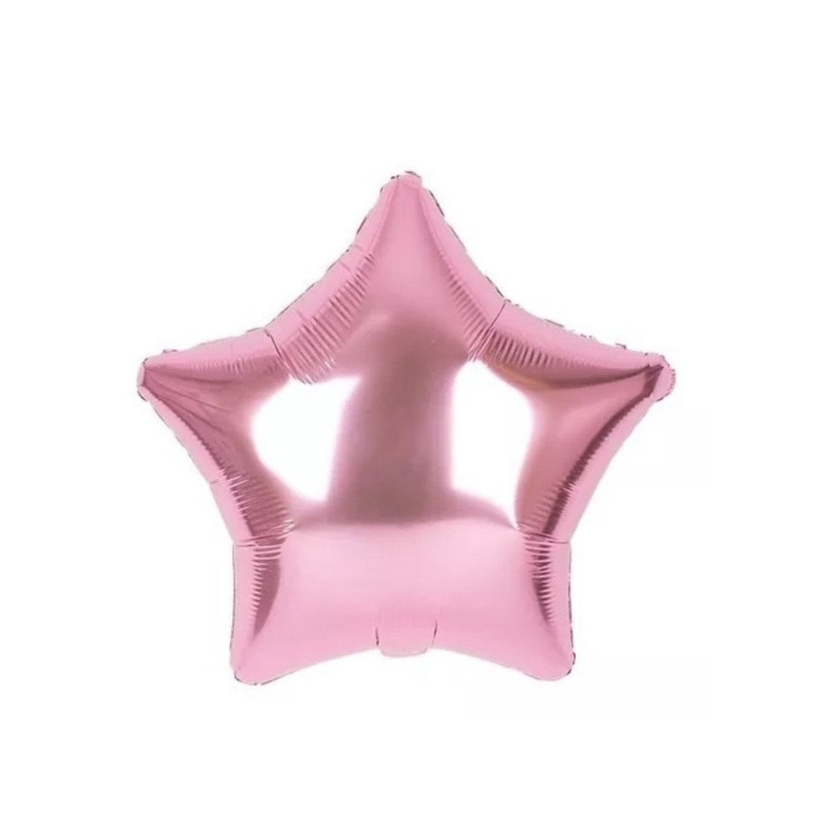 Bexiga Metalizada Estrela Rosa 45cm Importado - Welban