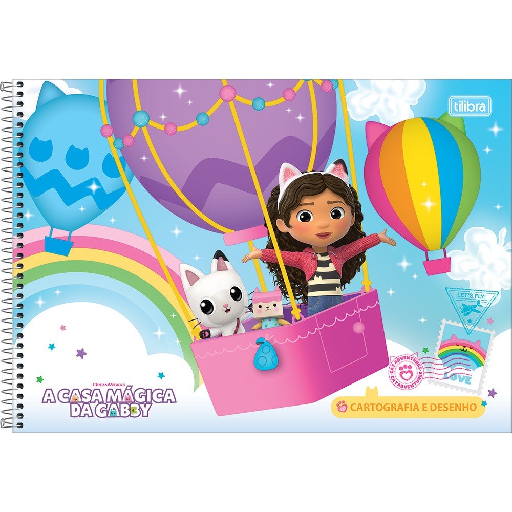 Caderno Para Colorir Infantil Menina 80 Folhas