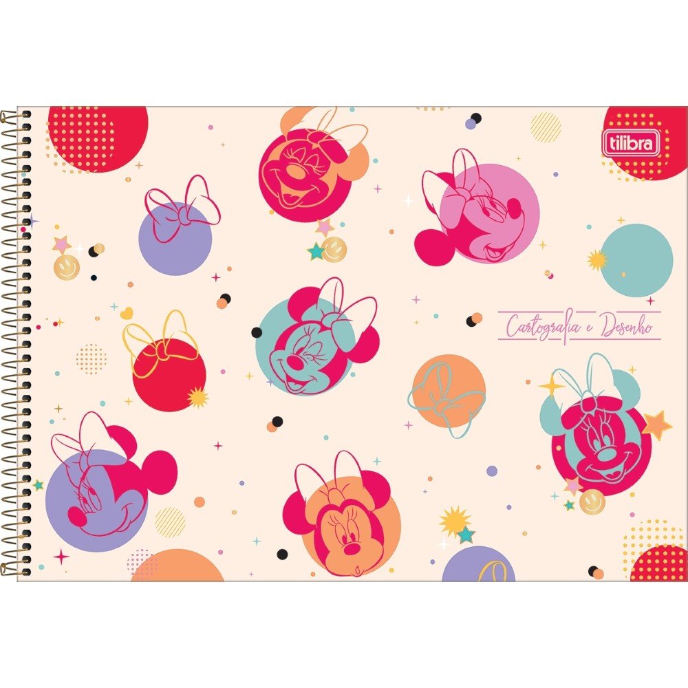 Caderno de Desenho CD 80fls Vermelho Sonic Tilibra - Welban