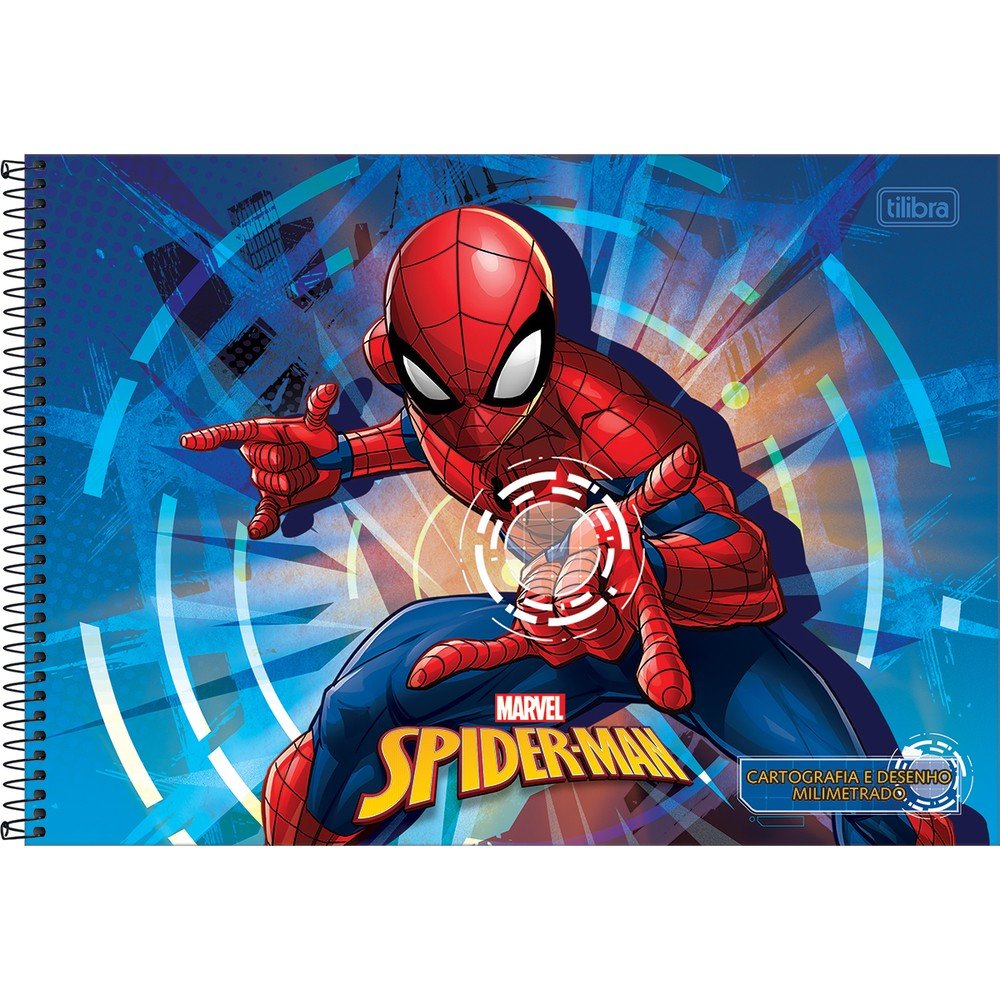 Caderno de Desenho CD 60fls Branco Boruto São Domingos - Welban