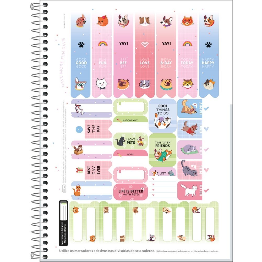 Caderno de Desenho CD 96fls Rosa Xadrez D+ Tilibra - Welban