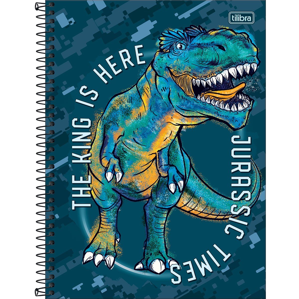 Caderno de Desenho Capa Dura Espiral A4 60 Folhas Dinossauro no Shoptime