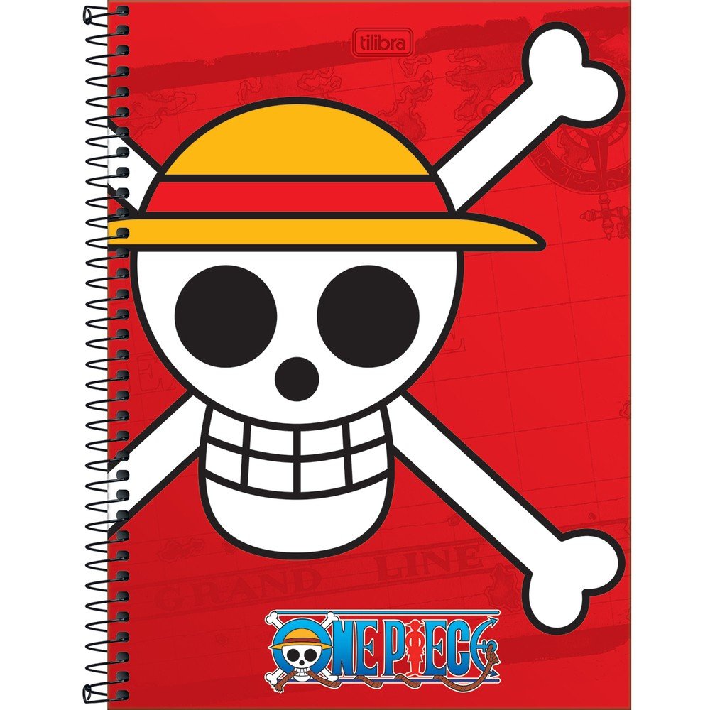 Caderno De Desenho One Piece 80 Folhas Tilibra - SUPERIA PAPELARIA