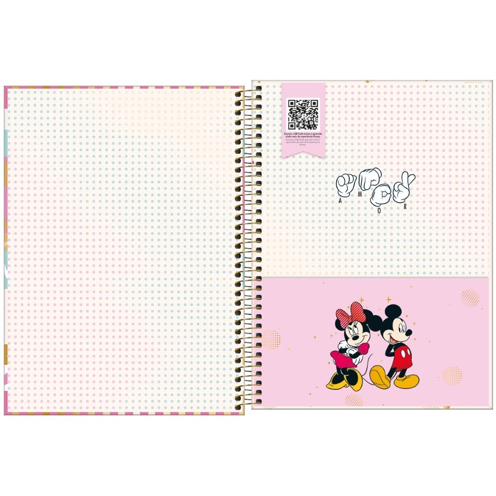 Caderno Espiral Univ CD 80fls Branco Boruto São Domingos - Welban