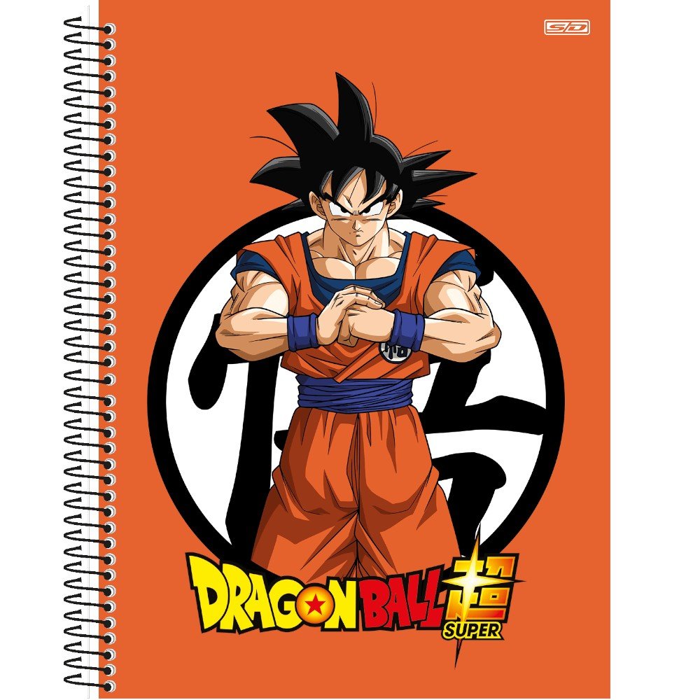 Caderno Cartografia e Desenho Capa Dura - Dragon Ball - 60 fls