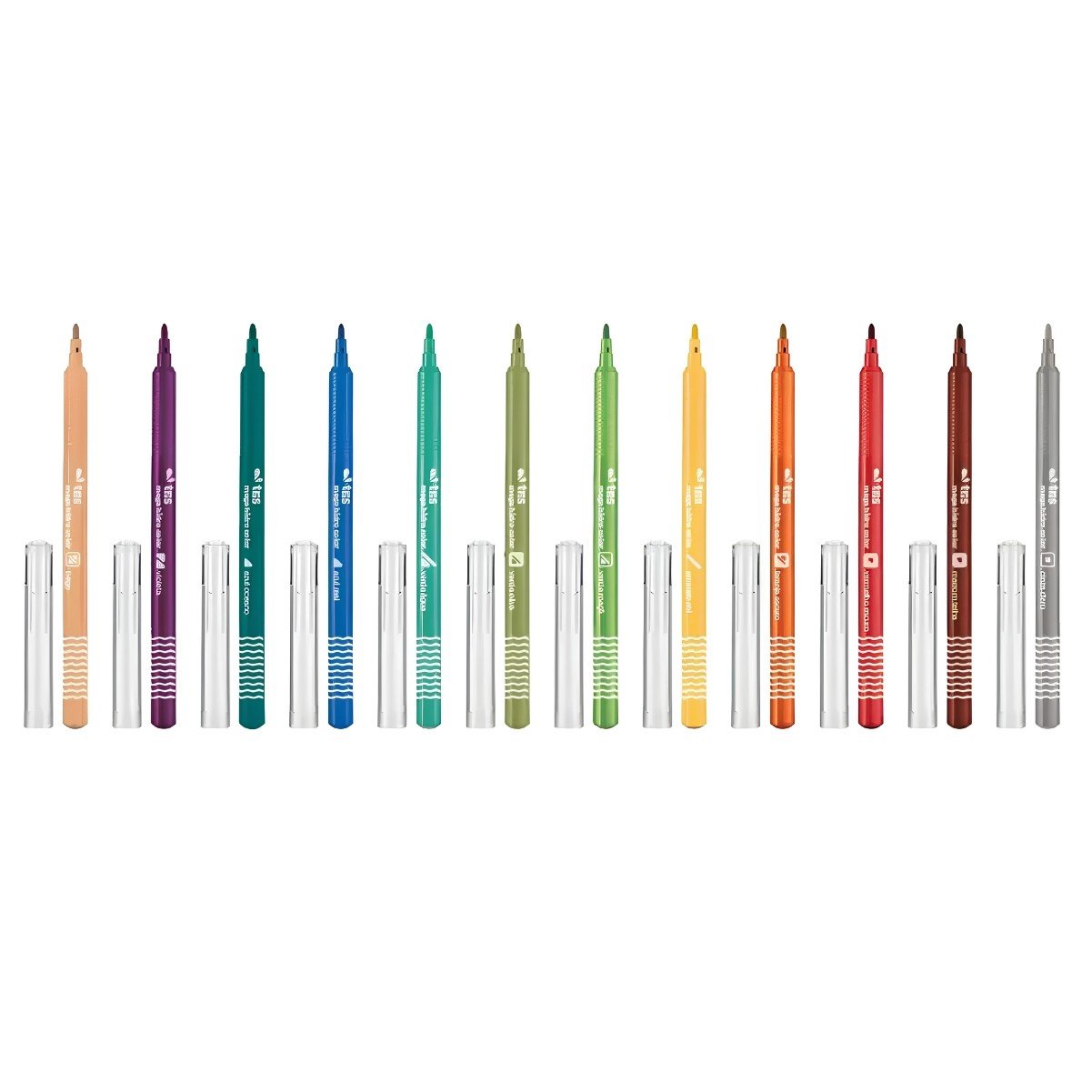 Caneta Hidrocor 36 Cores Mega Hidro Color Tris