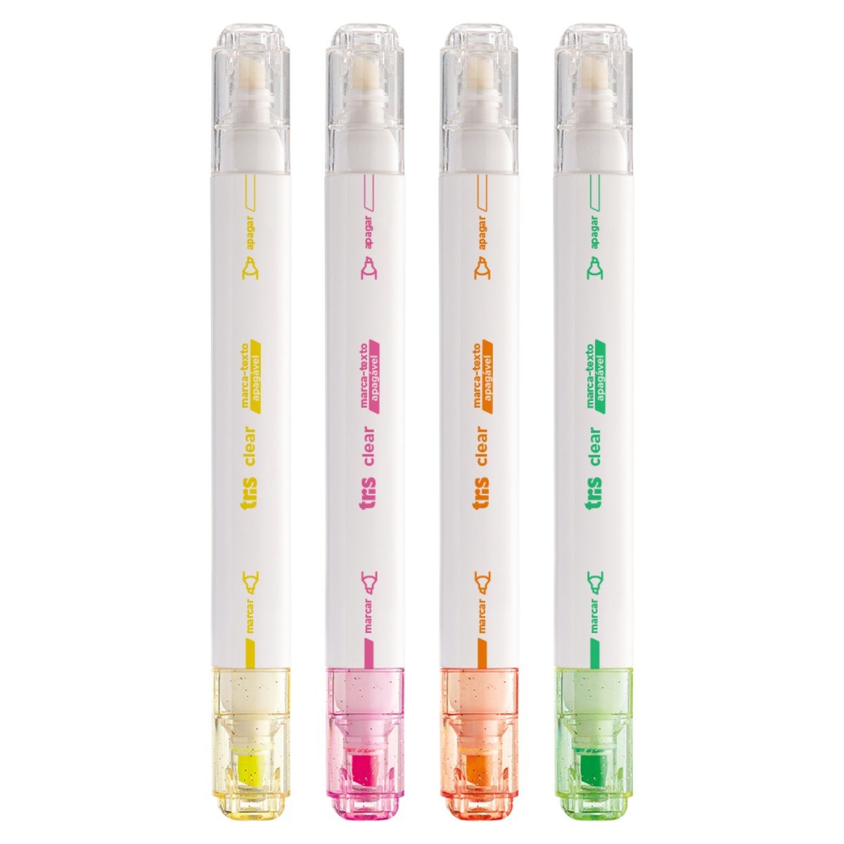 Caneta Marca Texto Apagável Unidade Sortido Holic Tris