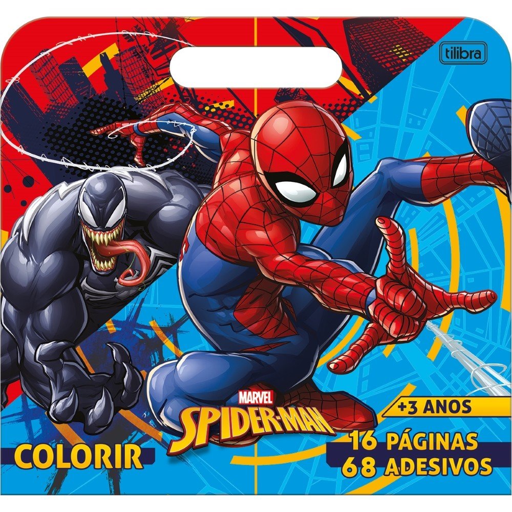 60 Folhas Desenho Pra Colorir Pintar Homem Aranha