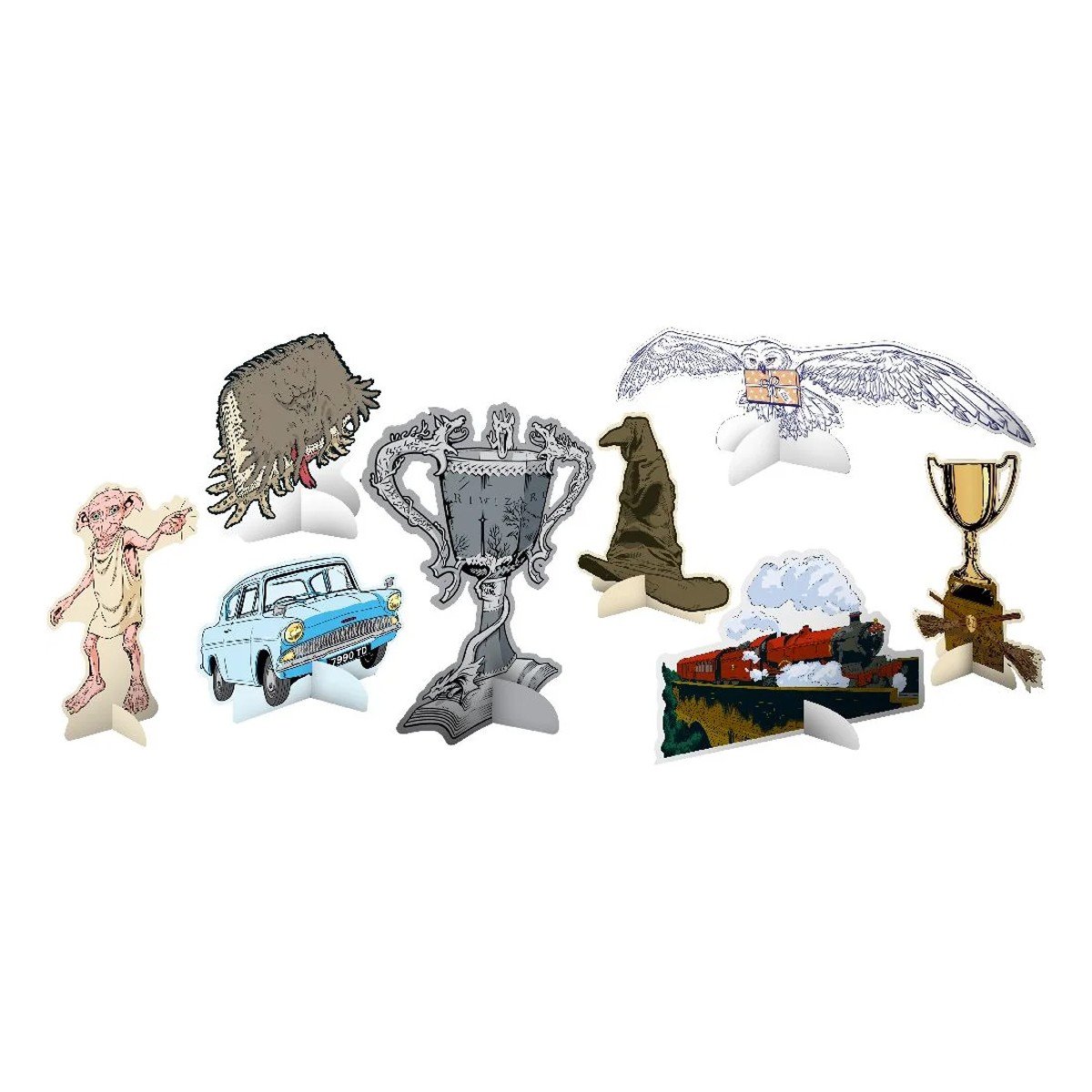 Decoração de Mesa Harry Potter C/08 Unidades FestColor