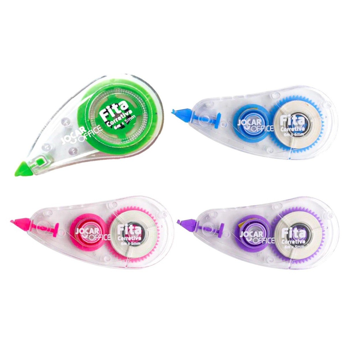 Fita Corretiva Branca 5mm x 6 m Sortido Jocar