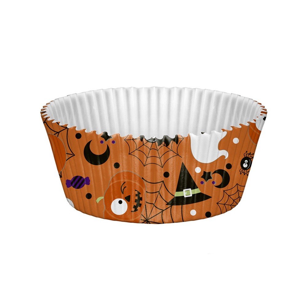 Kit Cupcake Topper Decorado 30 Unidades Halloween Regina Welban