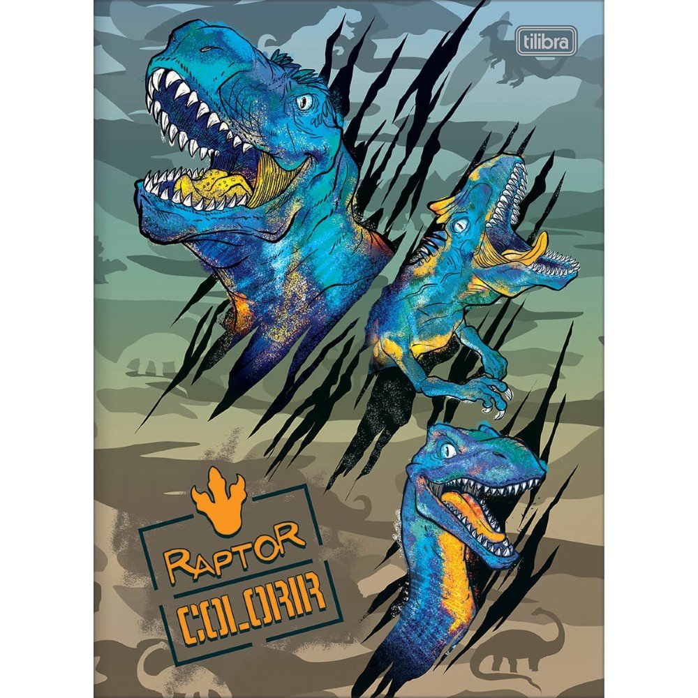 Desenho de Dinossauro velociraptor para Colorir - Colorir.com