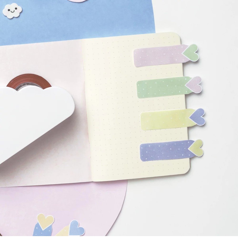 Marcador de Página Adesivo Tons Pastel Holic Dreamy Tris