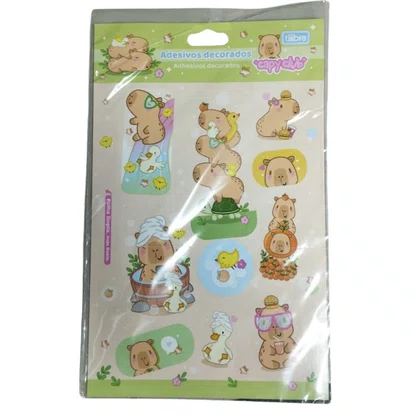 Adesivos Capivara 20un Tilibra