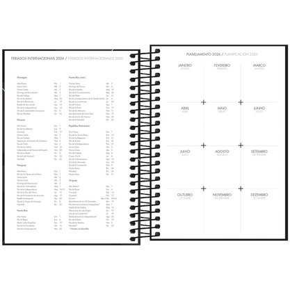Agenda 2026 1/4 Comercial Espiral Sortida Spot Tilibra