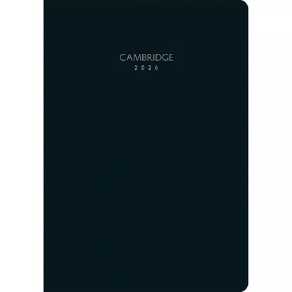 Agenda 2026 Planner Preto Cambridge Tilibra