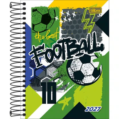 Agenda 2027 176 Folhas Verde D+ Tilibra