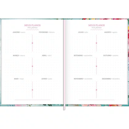 Agenda 2027 Amarelo Feminine Tilibra