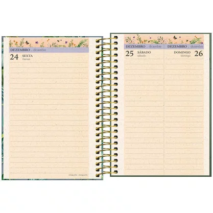 Agenda 2027 Amarelo Naturalis 176fls Tilibra