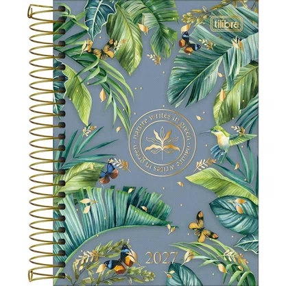 Agenda 2027 Azul Naturalis 176fls Tilibra