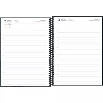 Agenda 2027 Comercial Espiral Sortido Spot Tilibra