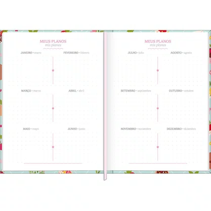 Agenda 2027 Comercial Executiva Brochura Branco Charme Tilibra