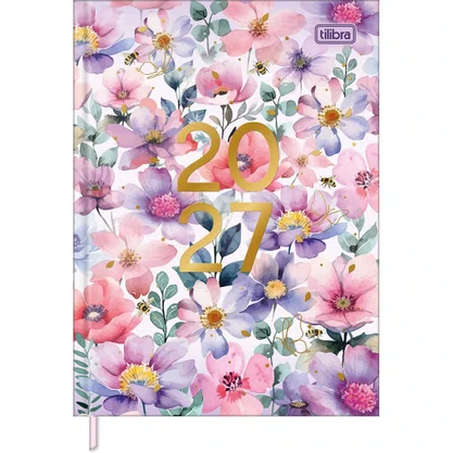 Agenda 2027 Lilás Feminine Tilibra