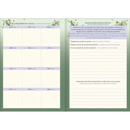 Agenda 2027 Planner 20fls Sortido Naturalis Tilibra