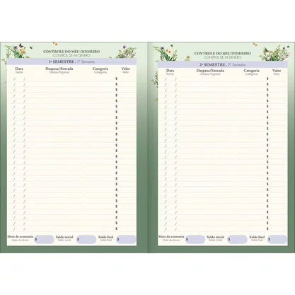 Agenda 2027 Planner 20fls Sortido Naturalis Tilibra