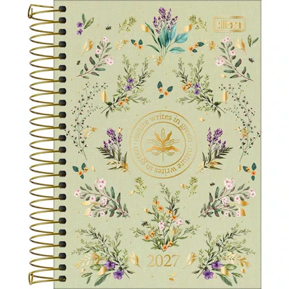 Agenda 2027 Verde Naturalis 176fls Tilibra