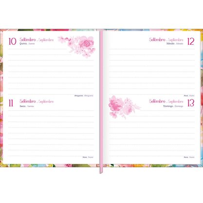 Agenda Feminine Lilás 2026 Tilibra
