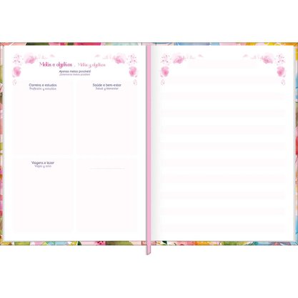 Agenda Feminine Lilás 2026 Tilibra