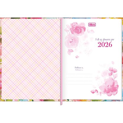 Agenda Feminine Lilás 2026 Tilibra