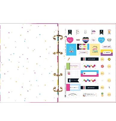 Agenda Planner Argolada 2023 Colorida Be Nice Tilibra