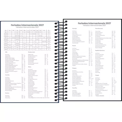 Agenda Spice 2027 Cores 140x200mm 160Fls Tilibra