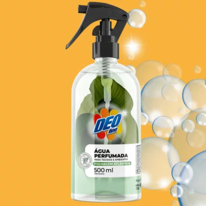 Água Perfumada Folhagem Atlântica 500ml Deoline