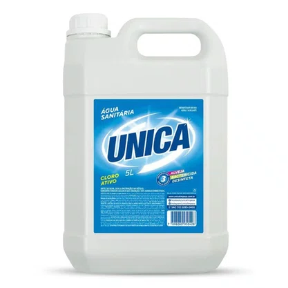 Água Sanitária 5 litros Unica