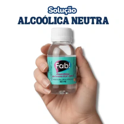 Álcool de Cereais FAB 50ml