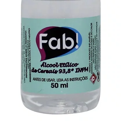 Álcool de Cereais FAB 50ml