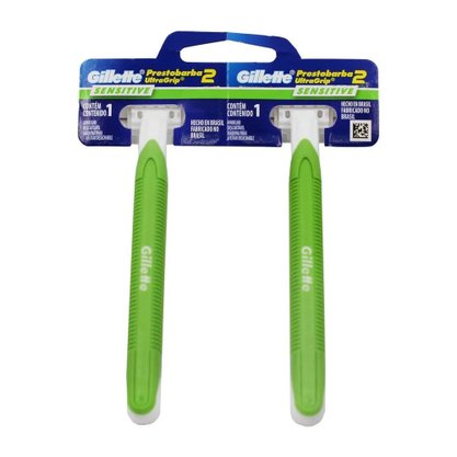 Aparelho de Barbear Prestobarba UltraGrip Gillette 2un