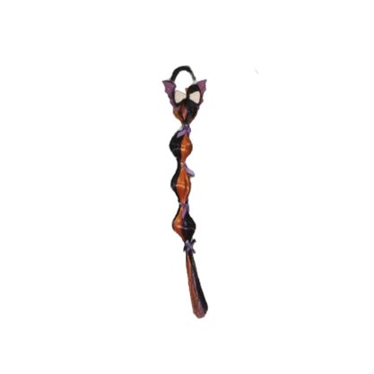 Aplique de Cabelo Laranja e Roxo com Lacinho Ref Paf339 Mix