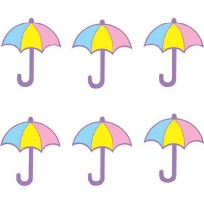 Aplique Eva Chuva De Amor C/ 06un R08585 Piffer