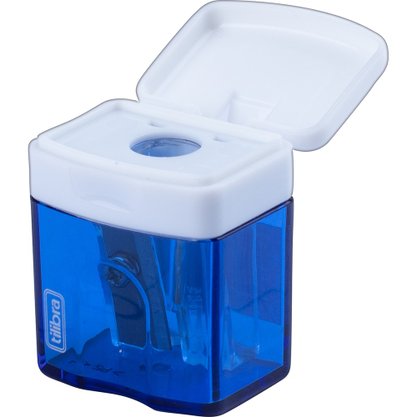 Apontador Com Depósito Azul AP10 Tilibra