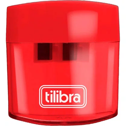 Apontador com Depósito Sortido 2 Furos Gliss Tilibra