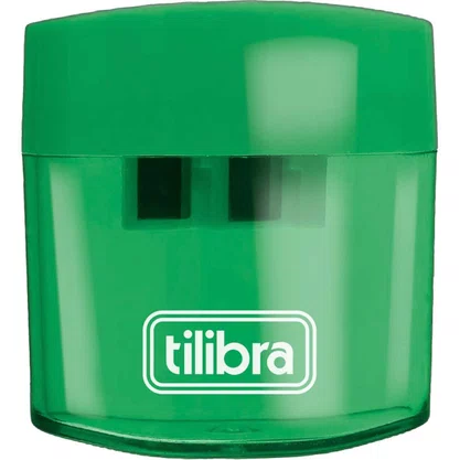 Apontador com Depósito Sortido 2 Furos Gliss Tilibra