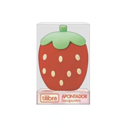 Apontador S/ Depósito Morango Be Berry Tilibra C/ Aroma