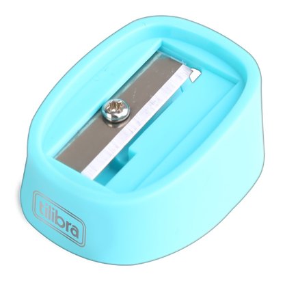 Apontador Sem Depósito Azul AP12 Tilibra